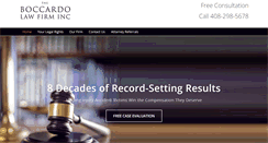 Desktop Screenshot of boccardo.com